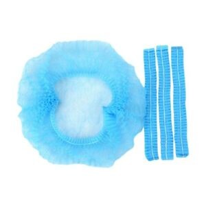 Non Irritating Disposable Head Cap , Surgical Bouffant Cap Double Reinforcement