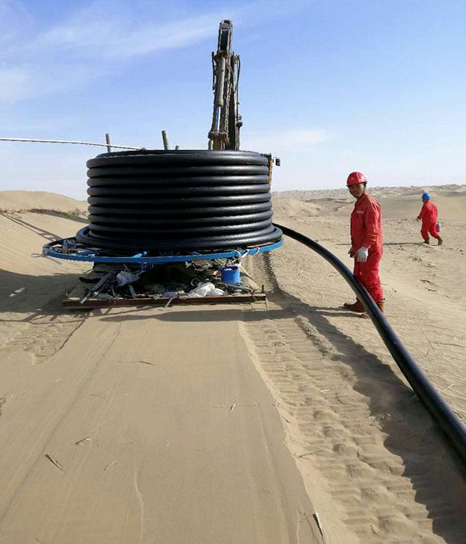 Composite Pipe Line For Oil
