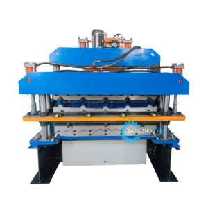 Delta PLC automatic Controlled Two Layer Roofing sheet Roll Forming Machine