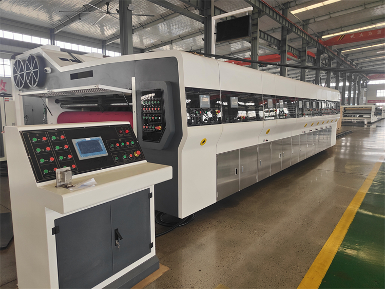 Automatic Corrugated Box Making Machine with High Speed Printing Slotting Diecutting