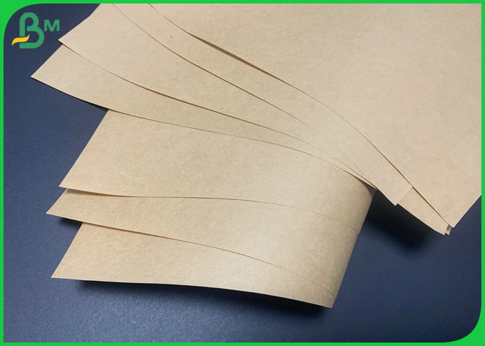 600mm Big Roll Food Grade Brown Kraft Paper 70gsm For Making Bread Bag 