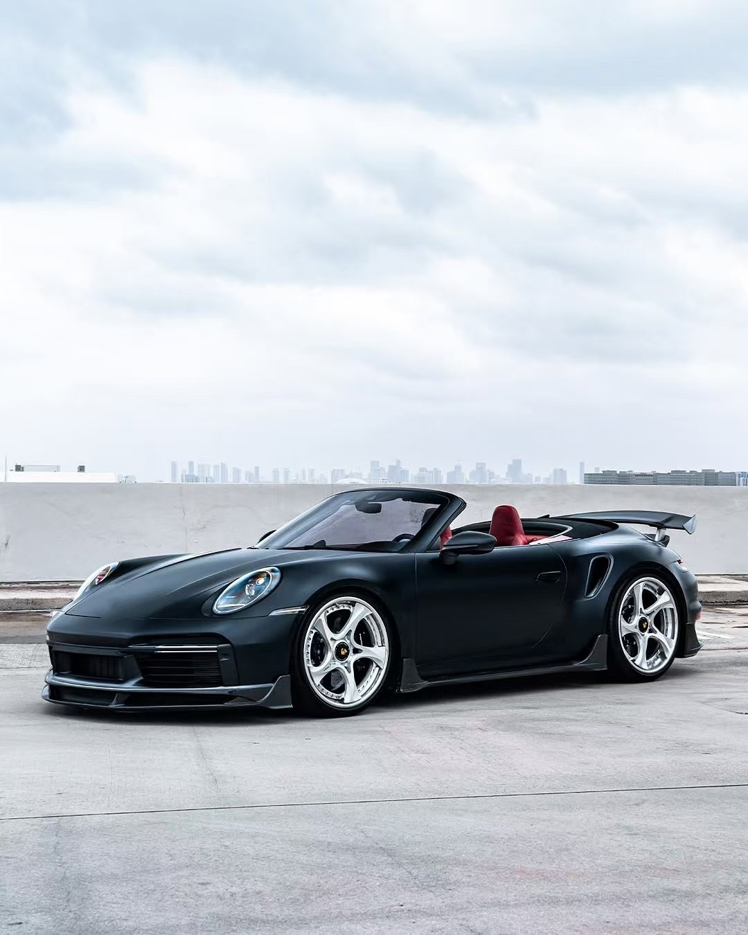 992 Porsche Body Kit 2019 - 2020 1016 Style Carbon Fiber Body Kit Diffuser Spoiler