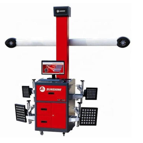 Waterproof And Oil Proof Truck Wheel Alignment Machine For Top Notch 4 Wheel