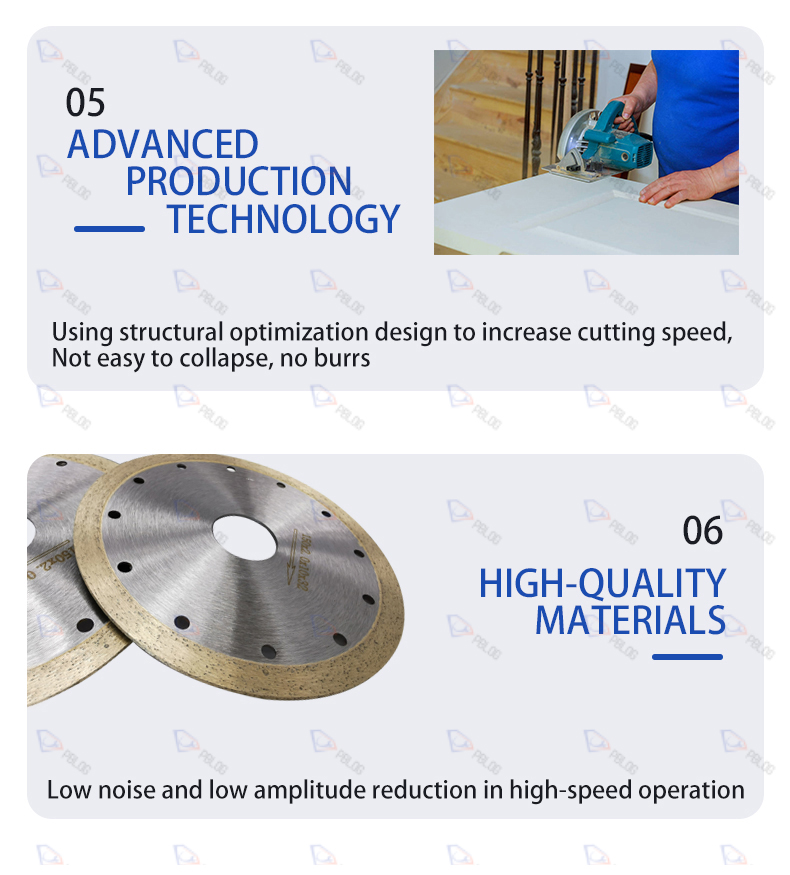 PBLOG Factory Sale Diamond Grit Circular Saw Blades Class Cutting Glass Machinery Accessory