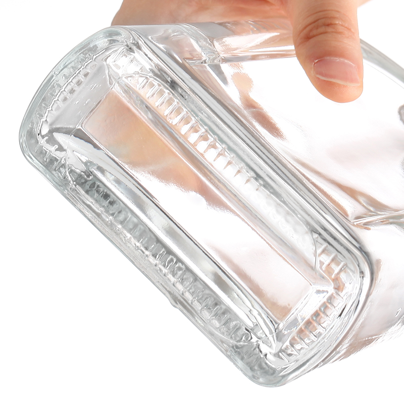 Custom Branding Hot Stamping Brandy Glass Bottles with Customizable Sealing Type