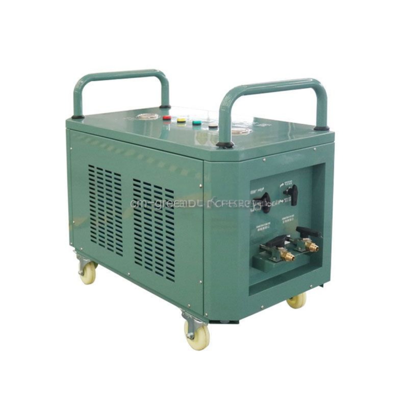 R32 R290 Refrigerant Recovery Recycling Machine Ac Gas Recovery Machine 3HP Explosion Proof Recovery Station