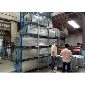 Buildings Walk Through Frame Scaffolding Tubular Metal Scaffolding Easily