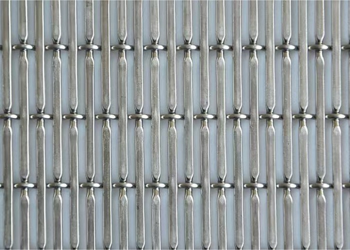 Screen Cabinet Woven Crimped Wire Mesh Square Cloth 1 Inch Decorative