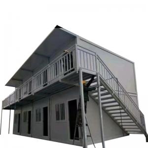  20ft 40ft Prefab Home Office Extendable Steel Modular Container Homes with Box Column Manufactures