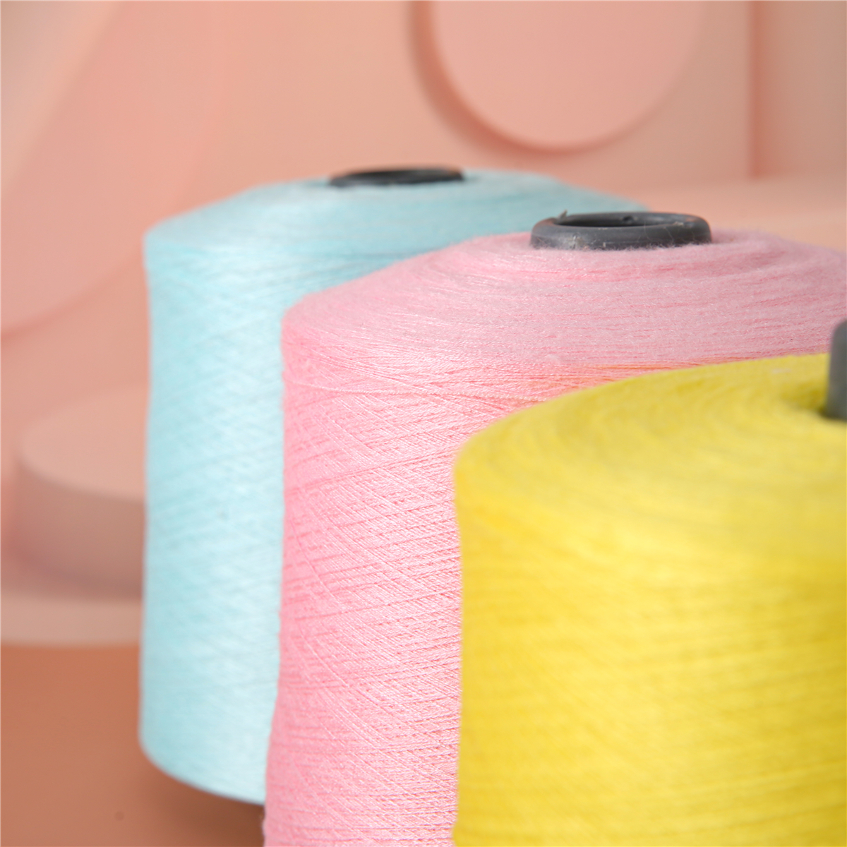 Anti Pilling Durable Core Spun Yarn Antibacterial For Sweaters