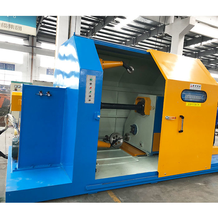 PLC Control Cantilever Single Arm Type Cable Stranding Machine Cored Wire Cabling Machine