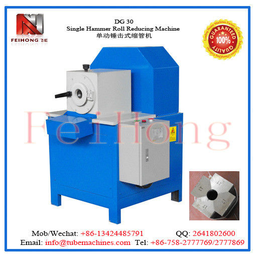 rotary swaging machine for cartridge heater