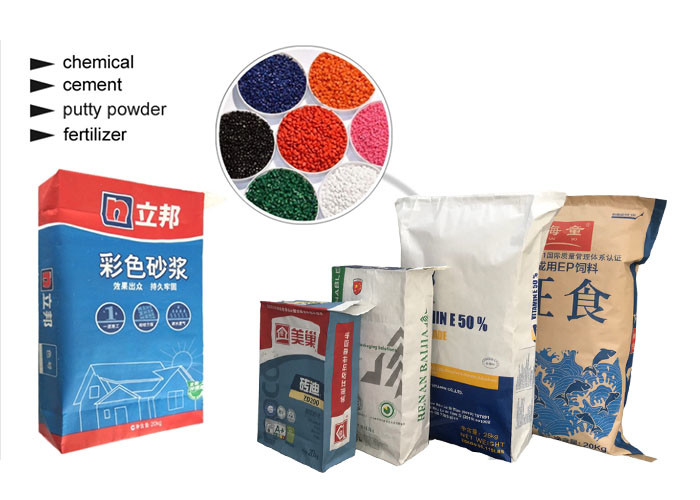 Customized Natural Brown Kraft Paper Packaging Bags Flexo print