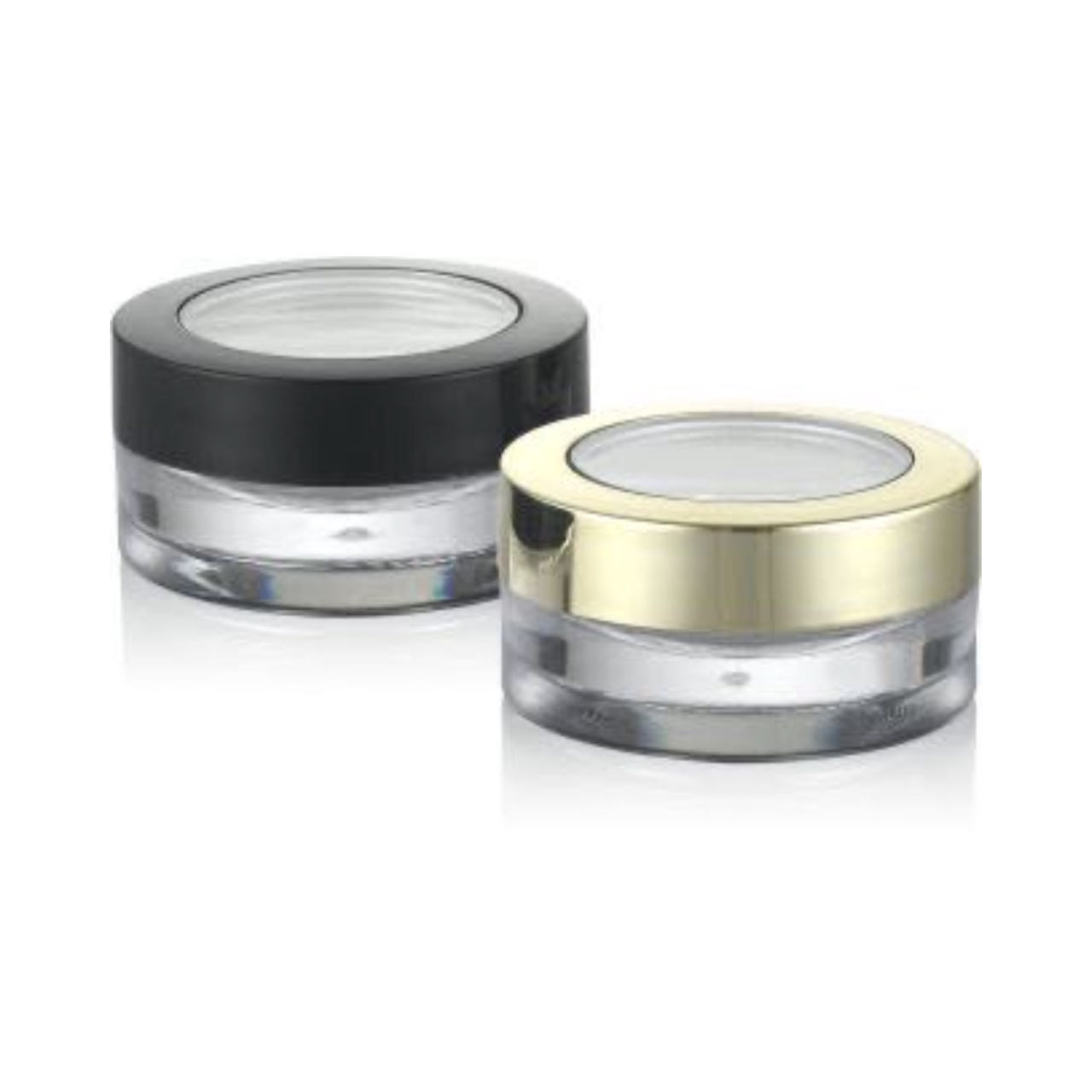 15ml 60ml Custom Color PS Cream Jar for Face Care Customized Color Sample Provided