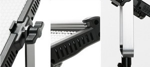 Portable LED Video Light Kit High CRI With 3 Light Stands , LED Light Panel Kit