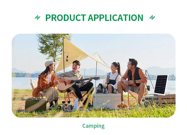 Highfly EU Warehouse 8W 5.5V 19200Mah Low Power Consumption Solar Charge Storage Battery Solar Power Bank Portable Solar Panel