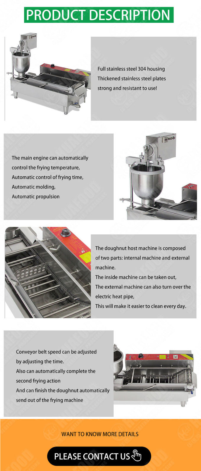Mochi Donut Machine Donut Mini Mochi Auto Commercial Industrial Maker Frying Donut Making Machine