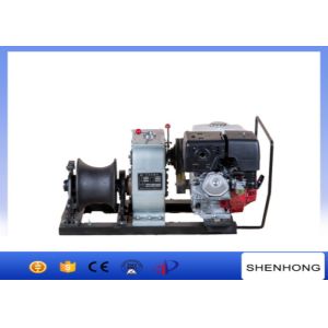 China 50KN 13HP HONDA Gasoline Engine Cable Pulling Winch for Hoisting on sale