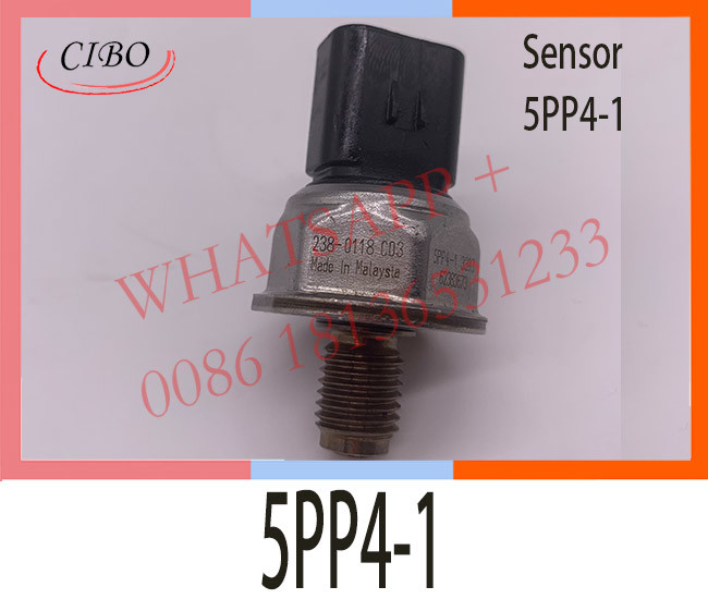 5PP4-1 Diesel Common Rail Fuel Pressure Sensor 238-0118 For Excavator