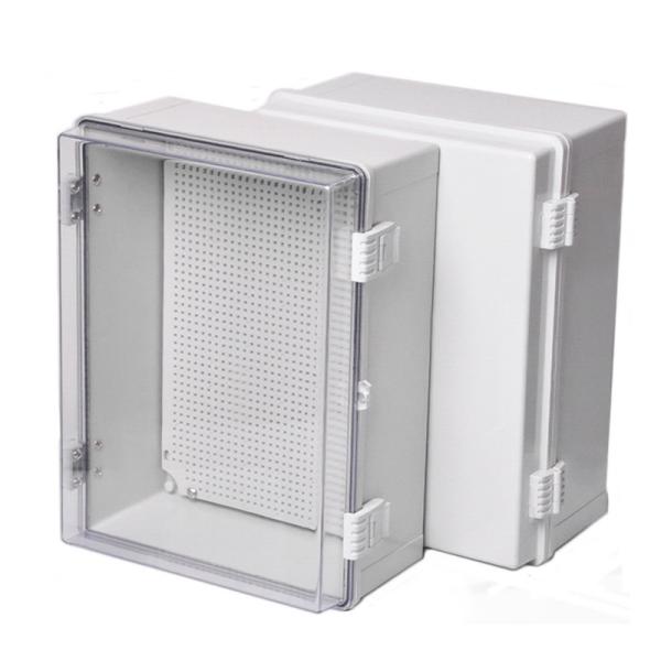 400x300x180mm IP65 Waterproof Electrical Enclosure Outdoor Plastic Wall Junction