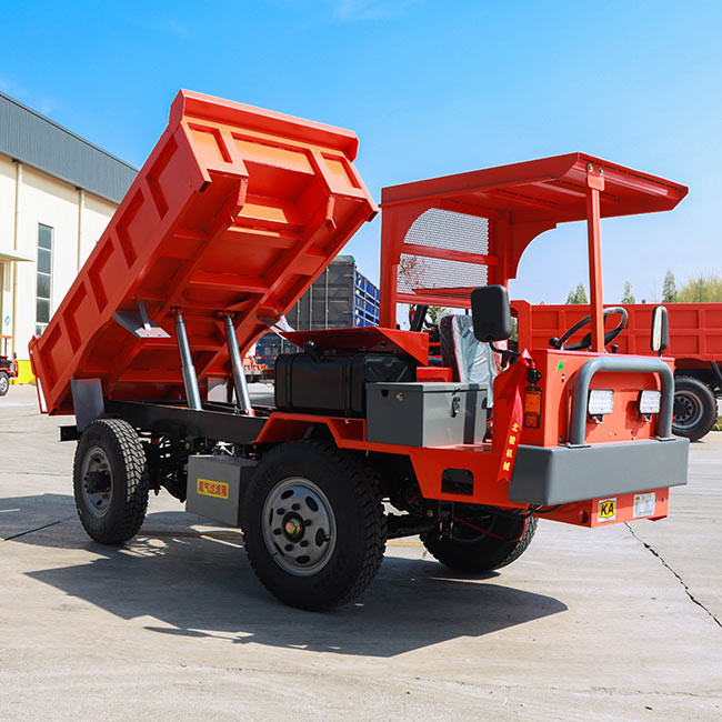 Stable Durable 3 Ton Underground Mining Truck Ultra Narrow Axle Leaf Spring