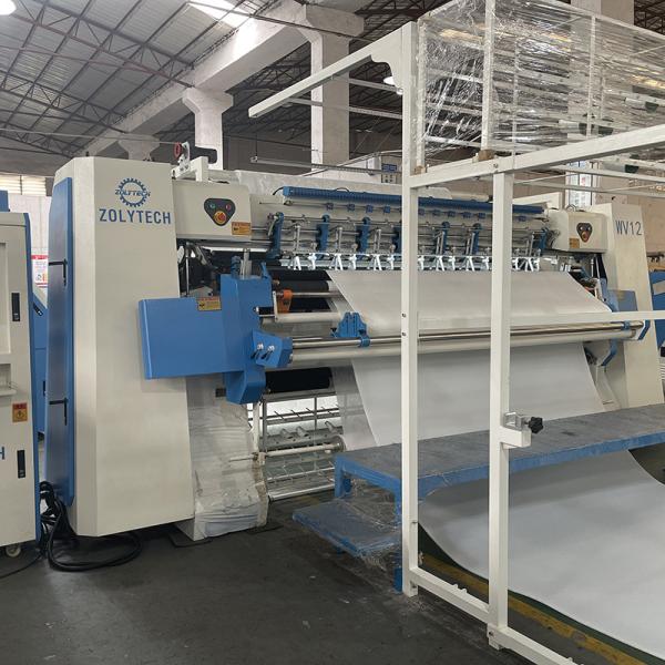 High Speed Chain Stitch Computerized Quilting Machine 25.4mm Needle Distance For