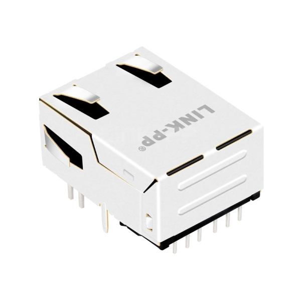 Pulse JT4-1108HL Compatible LPJK9002A83NL 10G Base-T Single Port Low Porfile