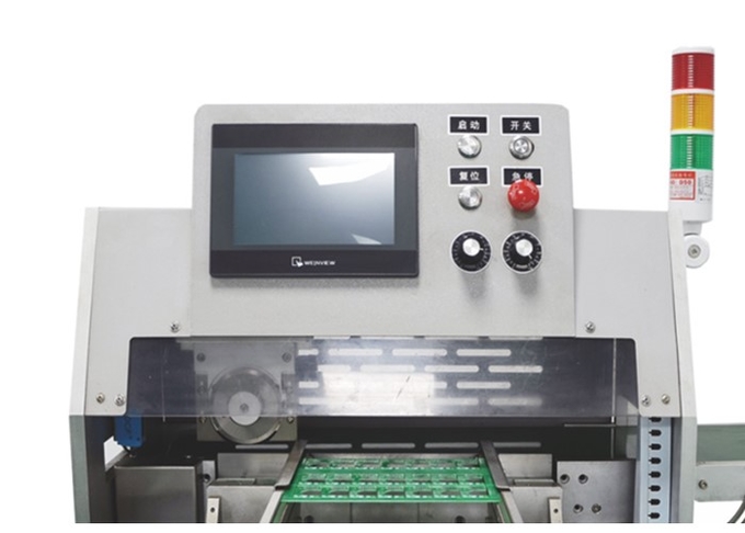 Auto Feeding V-Cut PCB Separator with ESD Belt Transport 0