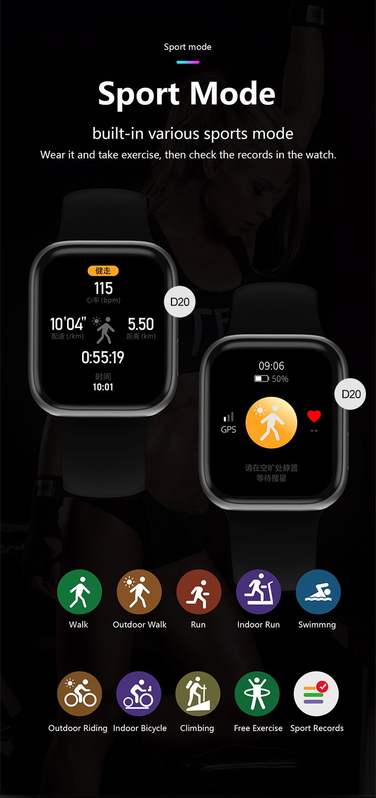 Timely Reminder 3G IP68 Waterproof Smartwatch X6 1.78 Inch 330mAh