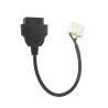 Buy cheap Female 20 Pin OBD2 Adapter Cable Practical Black Color For Automotive from wholesalers