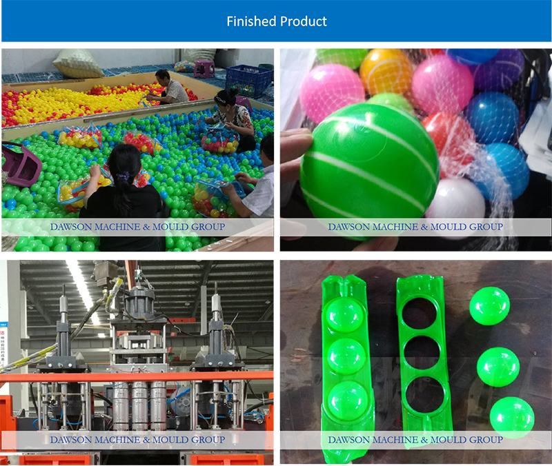 Plastic ball pits balls extrusion blow molding machine ,plastic ocean balls making machine