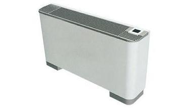 Small Electric Fan Coil Unit Vertical Mounted 30-40 DbA Automatic Control