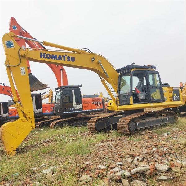 Used Hydraulic Crawler Excavator Komatsu PC200-8 Second-Hand Japanese Famous