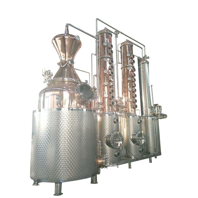Transform Your Distillery with GSTA's SUS304/Red Copper Alcohol Distillation Equipment