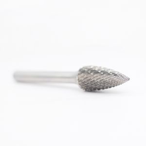 China SG-1 Double Cut Tungsten Carbide Burr Die Grinder Bit 1/4 X 5/8 On 1/4 Shank on sale