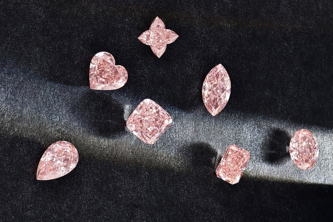 Upgrade Technology CVD Lab Created Baby Pink Diamonds VS-VVS IGI Certified