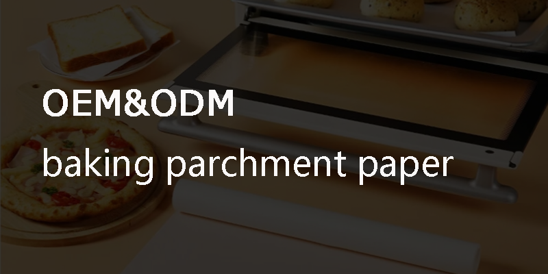 Europe Parchment Baking Paper Roll with Wood Pulp Material and Non-stick Coating
