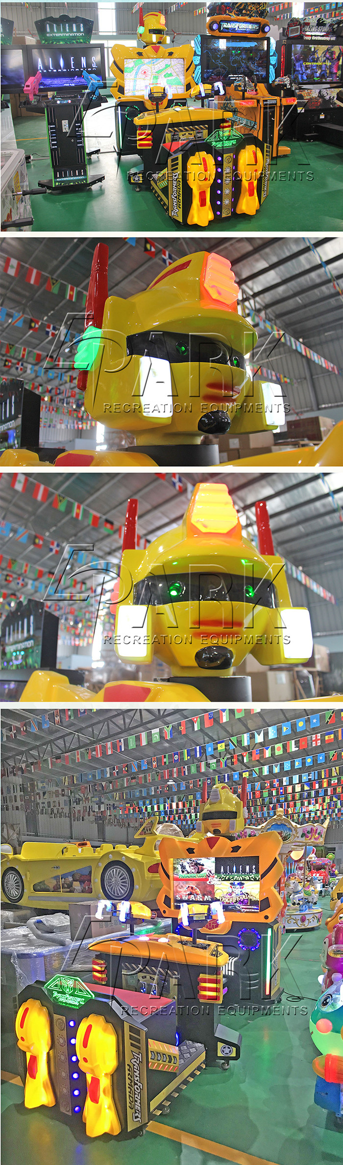 Diamond Warrior Laser Air Shooting Gun Arcade Game Machine