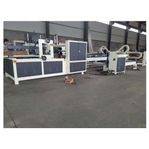 High Speed 220v Carton Folder Gluer Machine Automatic Stiching