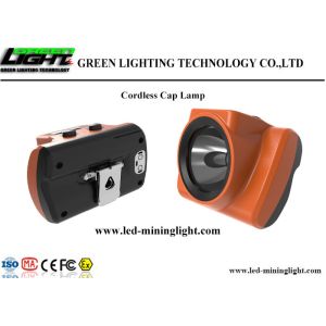 High Brightness LED Cordless Cap Lamp 1.78W Lithium Lon Battery With OLED Screen