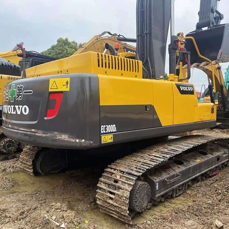 Used Volvo Excavators Ec300 30ton Tracked Digger Heavy Construction Machinery