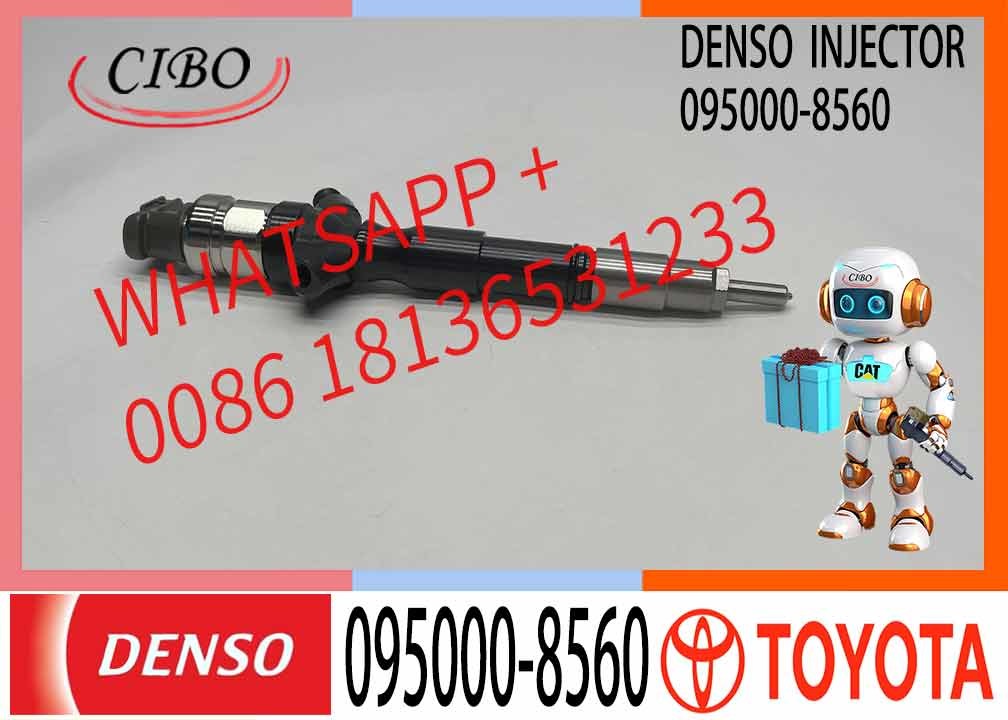 095000-8560 Common Rail Fuel Injector 095000-8560 095000-8290 23670-30370 23670-0L050 for Toyota Hilux 1KD-FTV for Denso