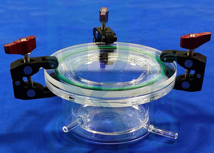 Customized Quartz Lab Glassware Photocatalytic Reactor High Temperature