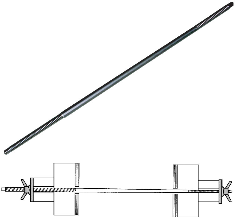 Concrete Forming Accessories High Grade Steel Forming Taper Tie Rod