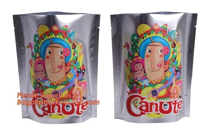 polypropylene Crystal Clear Cello Bags flat square block bottom opp bag,candy opp square bottom cello bag bagease packag