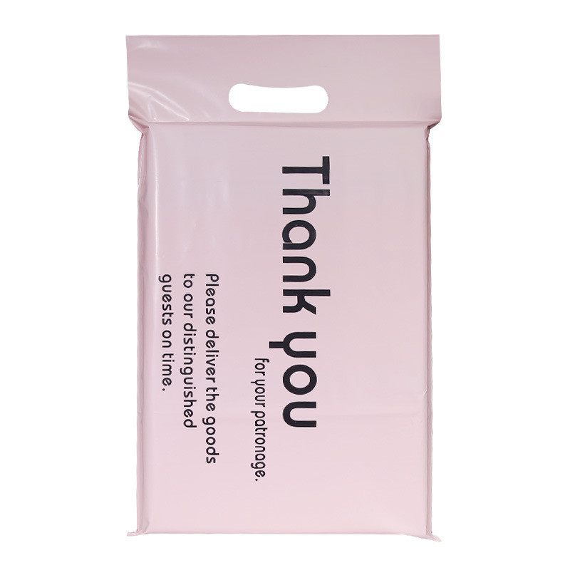 Wholesale OEM custom pink color own logo printed mailing bags shipping poly mailer for shoe box/clothes