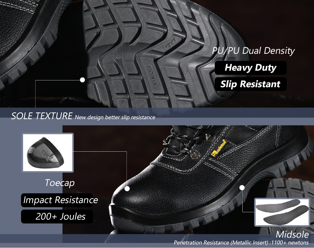 Euro 37-47 Men Work Boots Steel Toe Waterproof Safety Shoes Work Boots