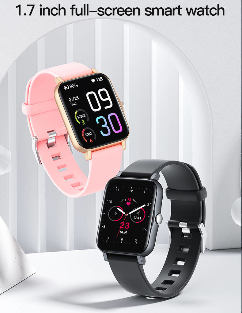 10m BLE Bluetooth Smart Watches GPS Track Health Monitor 1.69 Inch Zinc Alloy