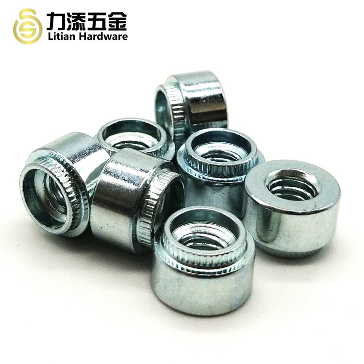 Wholesale ISO stainless steel nut zinc plated self lug push clinch nuts bolts