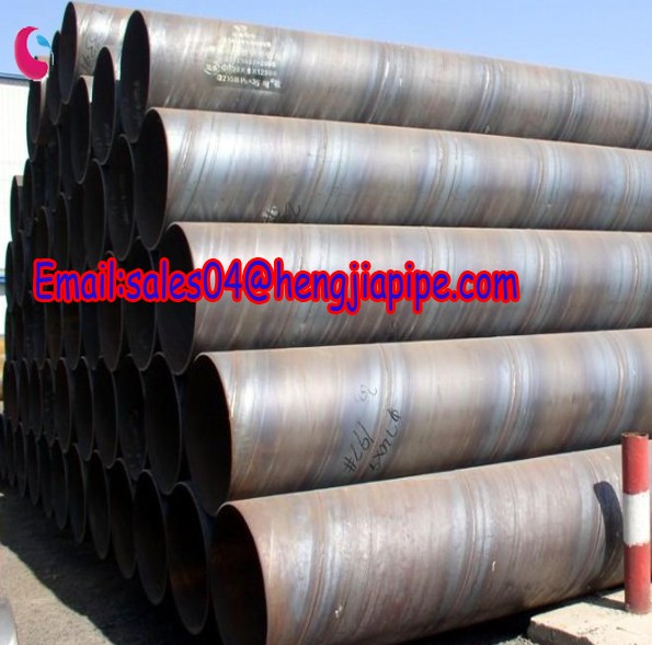 Spiral welded steel pipes